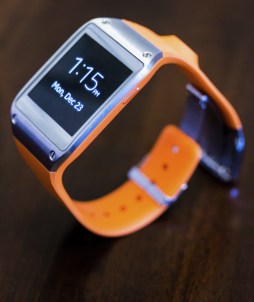 Orange Galaxy Gear Smartwatch