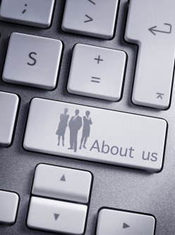 keyboard message About us